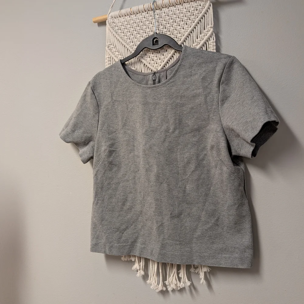 Everlane The Dream Tee Heather Gray Short Sleeve Tee Large Staple Elevated - Picture 6 of 10